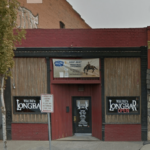 front of building