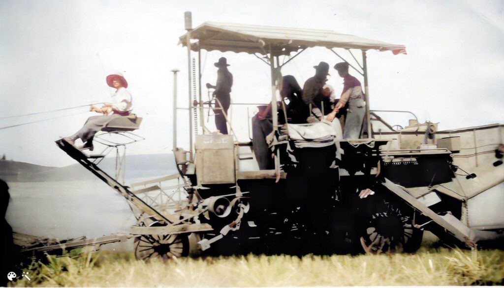 harvesters on combine